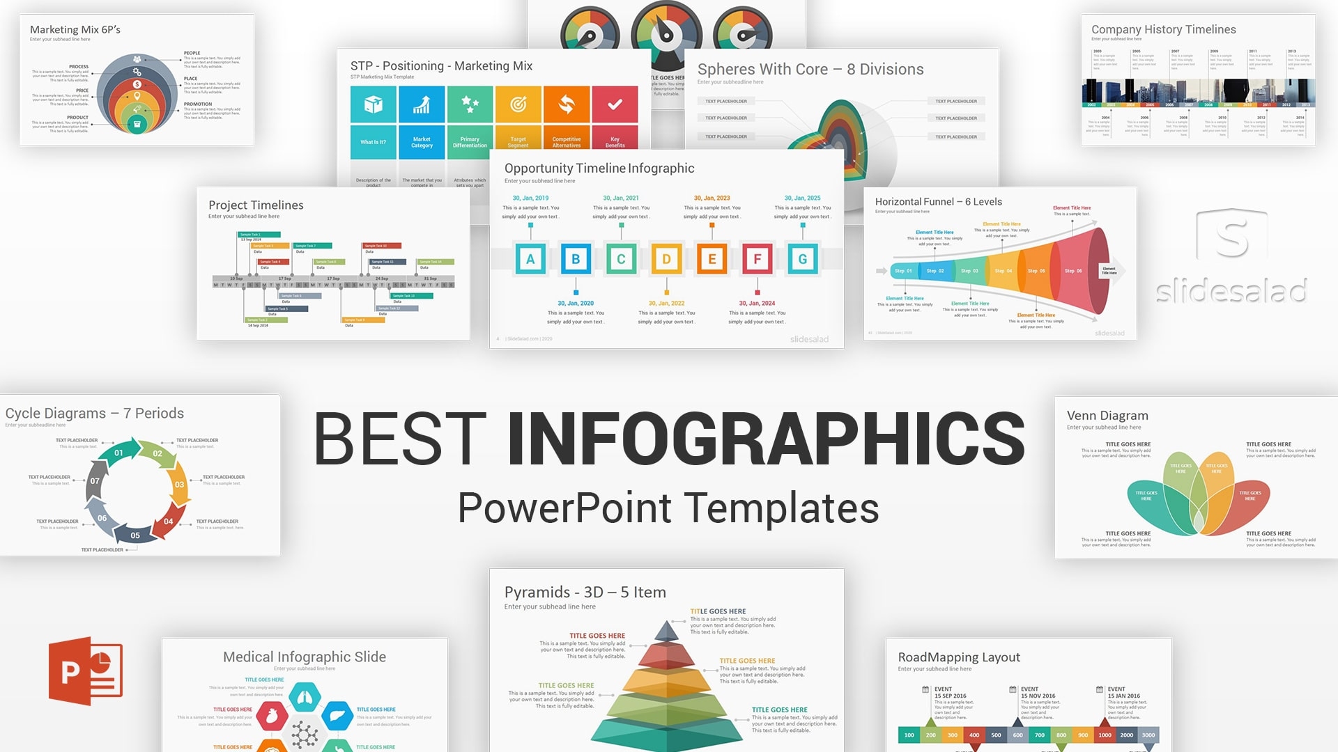 40 Best Infographics PowerPoint PPT Templates For Presentations 2025 SlideSalad