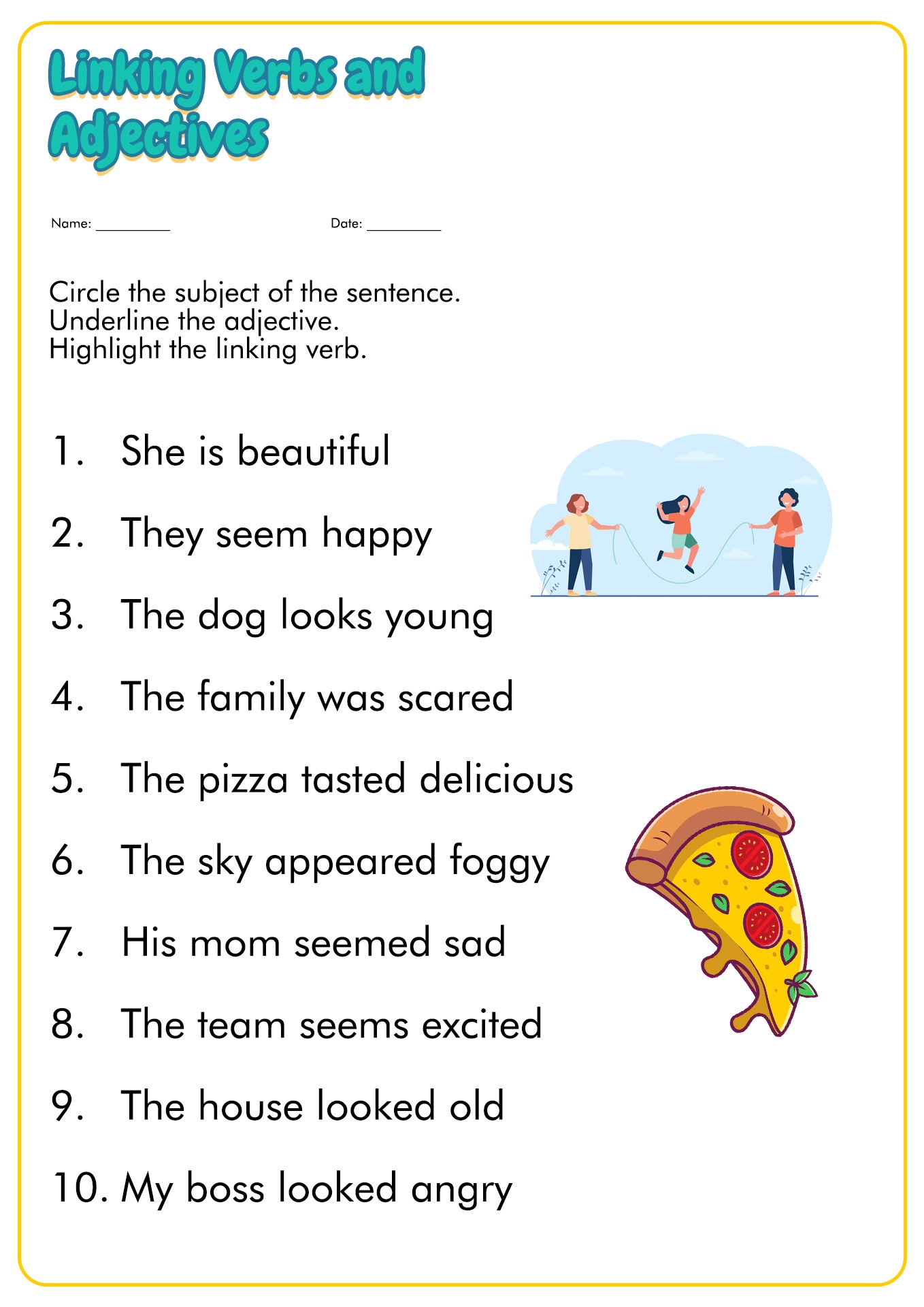 4th Grade Writing Worksheets Word Lists And Activities 