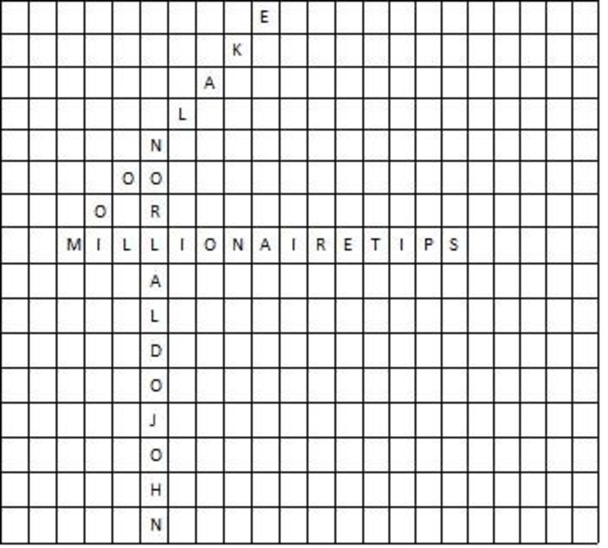 seek and find word puzzles templates