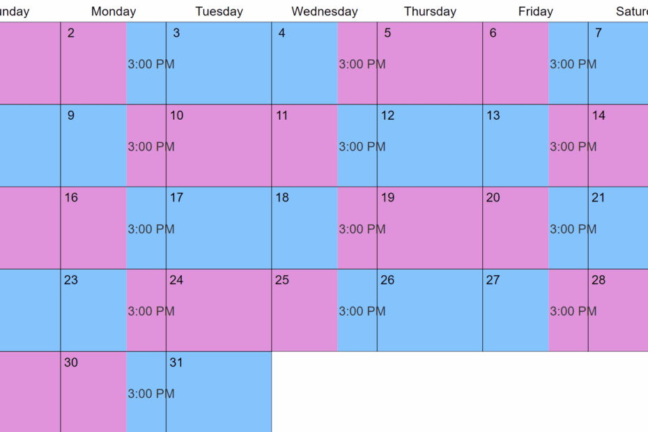 5 Examples Of Shared Parenting Time Schedules