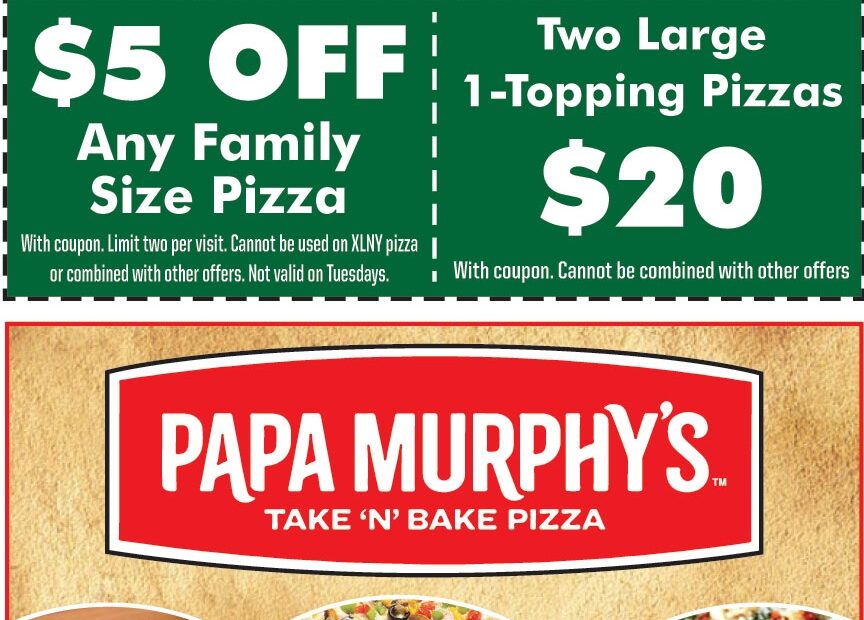 5 OFF ON ANY FAMILY SIZE PIZZA Online Printable Coupons USA Local Free Printable Shopping Coupons