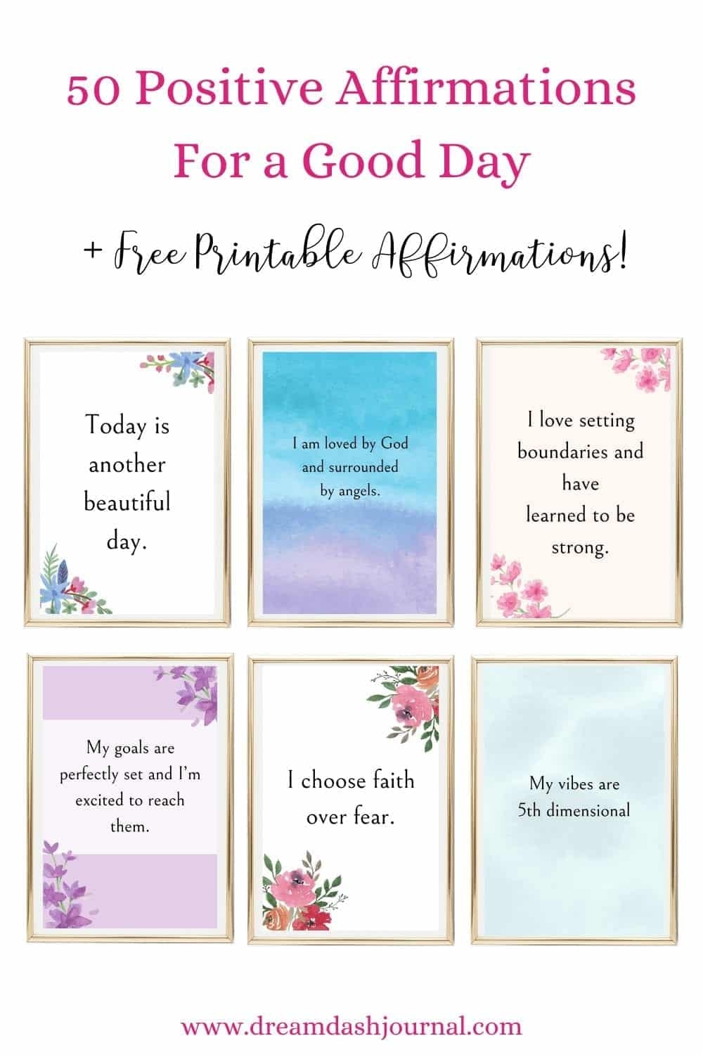free printable positive affirmations for adults