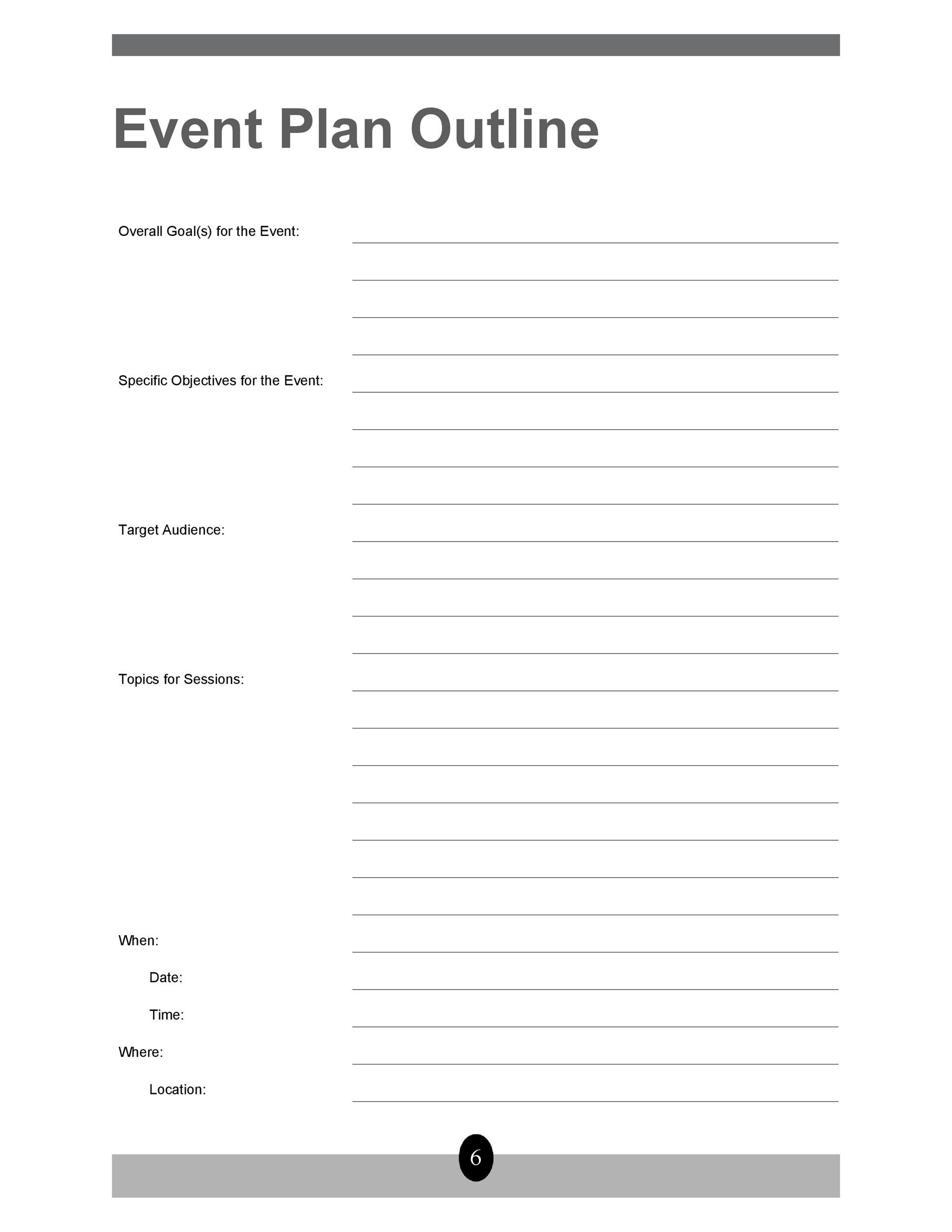 event management template word