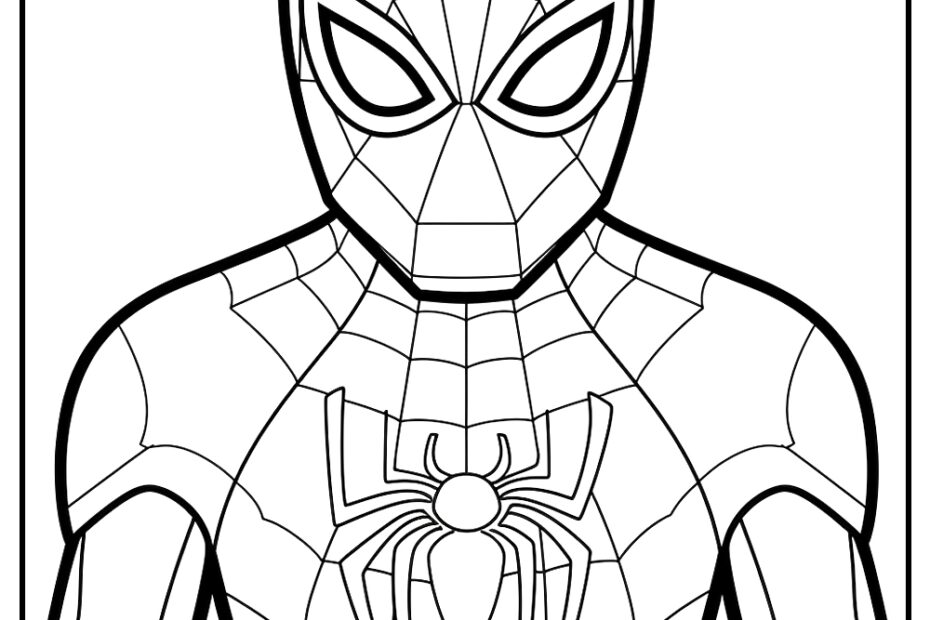 50 Spiderman Coloring Pages For Kids Free PDF Printables