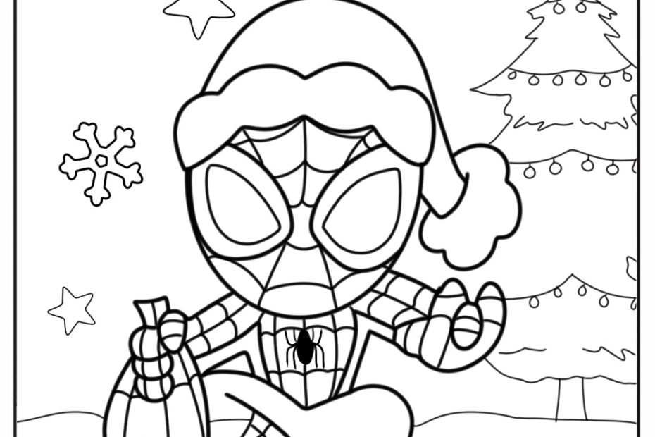 50 Spiderman Coloring Pages For Kids Free PDF Printables
