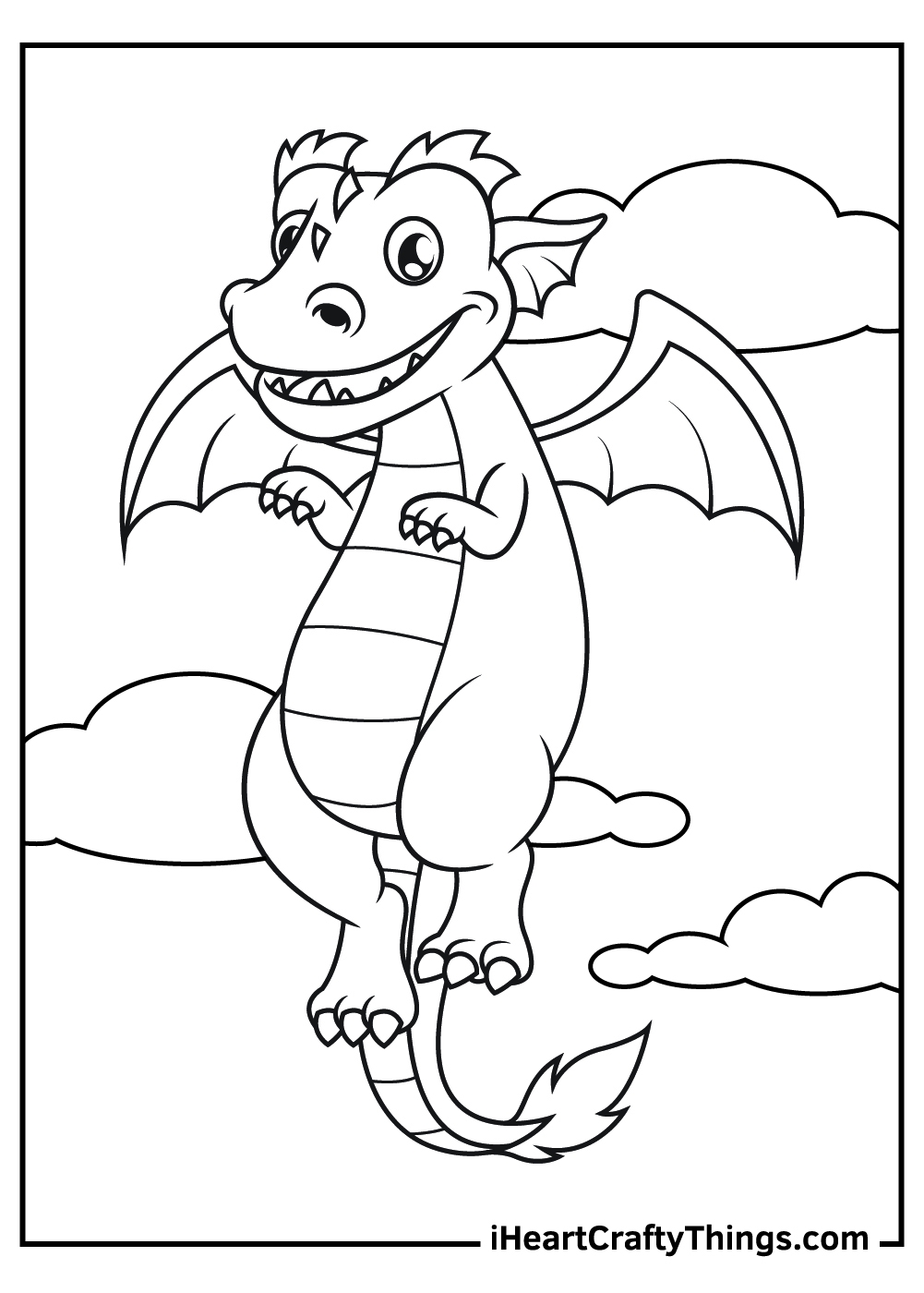 58 Dragon Coloring Pages Printable Free PDFs For Kids 