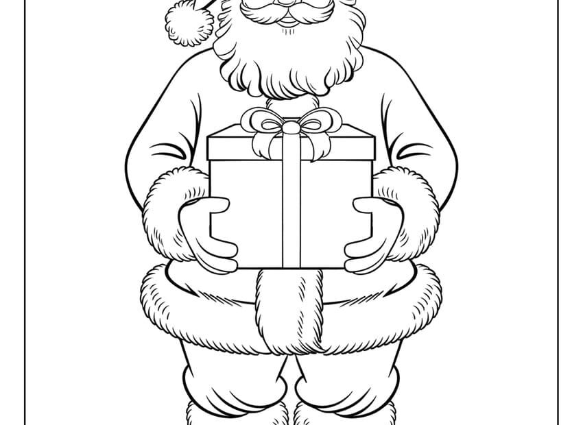 58 Santa Claus Coloring Pages Free Printables For All Ages