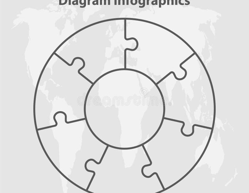 7 Piece Diagram Stock Illustrations 187 7 Piece Diagram Stock