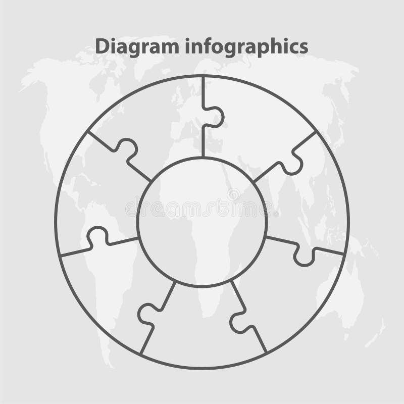 7 Piece Diagram Stock Illustrations 187 7 Piece Diagram Stock 