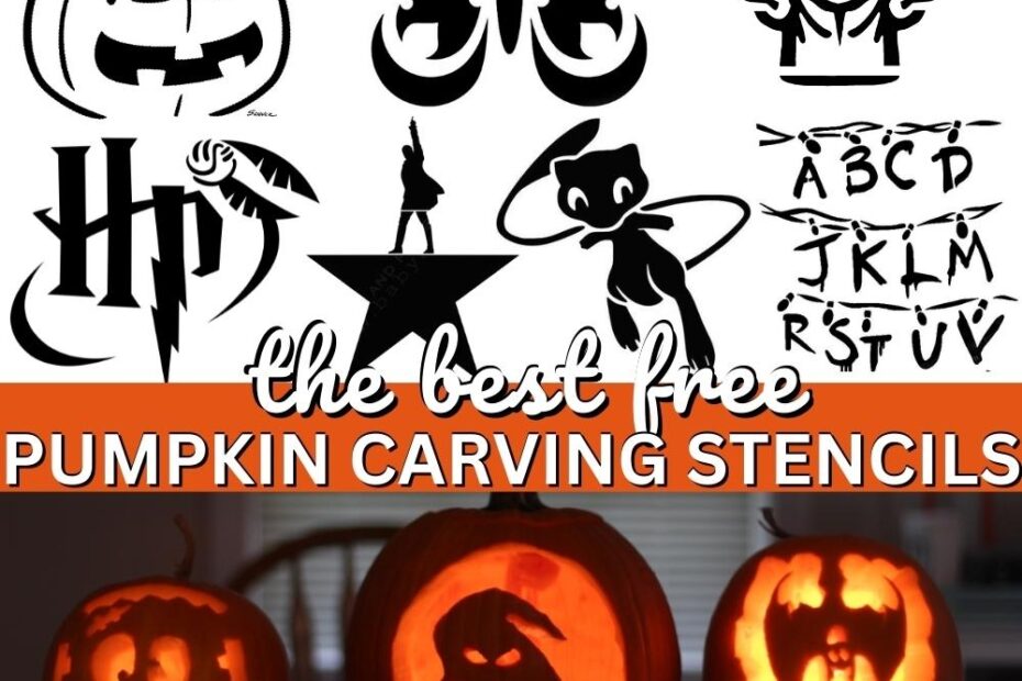 700 Free Pumpkin Carving Stencils And Printable Templates