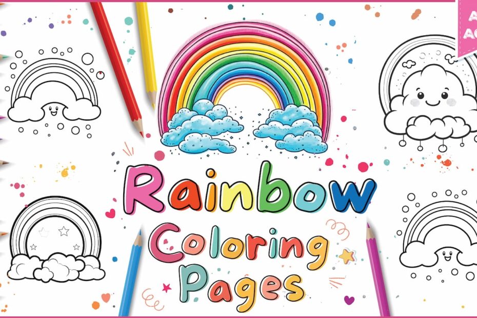 75 Best Rainbow Coloring Pages To Brighten Your Day World Of Printables