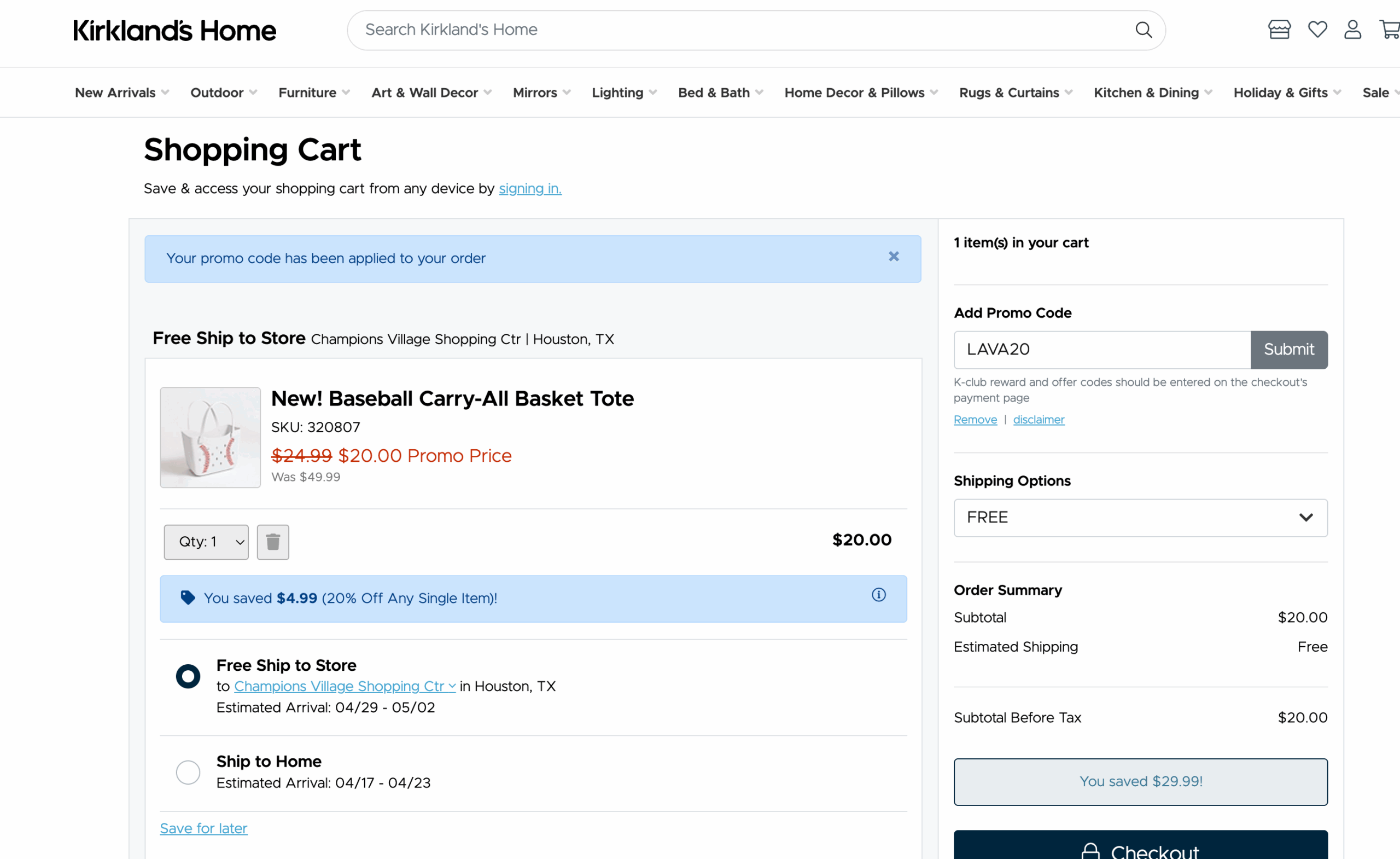 75 OFF Kirklands Coupon Codes July 2025 Promo Codes