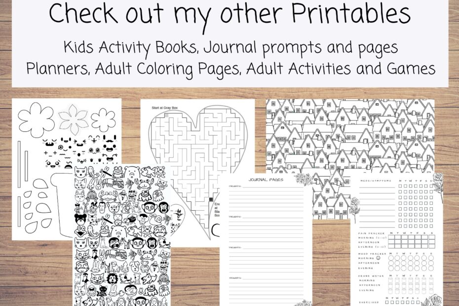 75 Printable Adult Activities Adult Games Coloring Spot Difference Dot to dot Number Games Word Games Hidden Image Mazes Sudoku Etsy UK