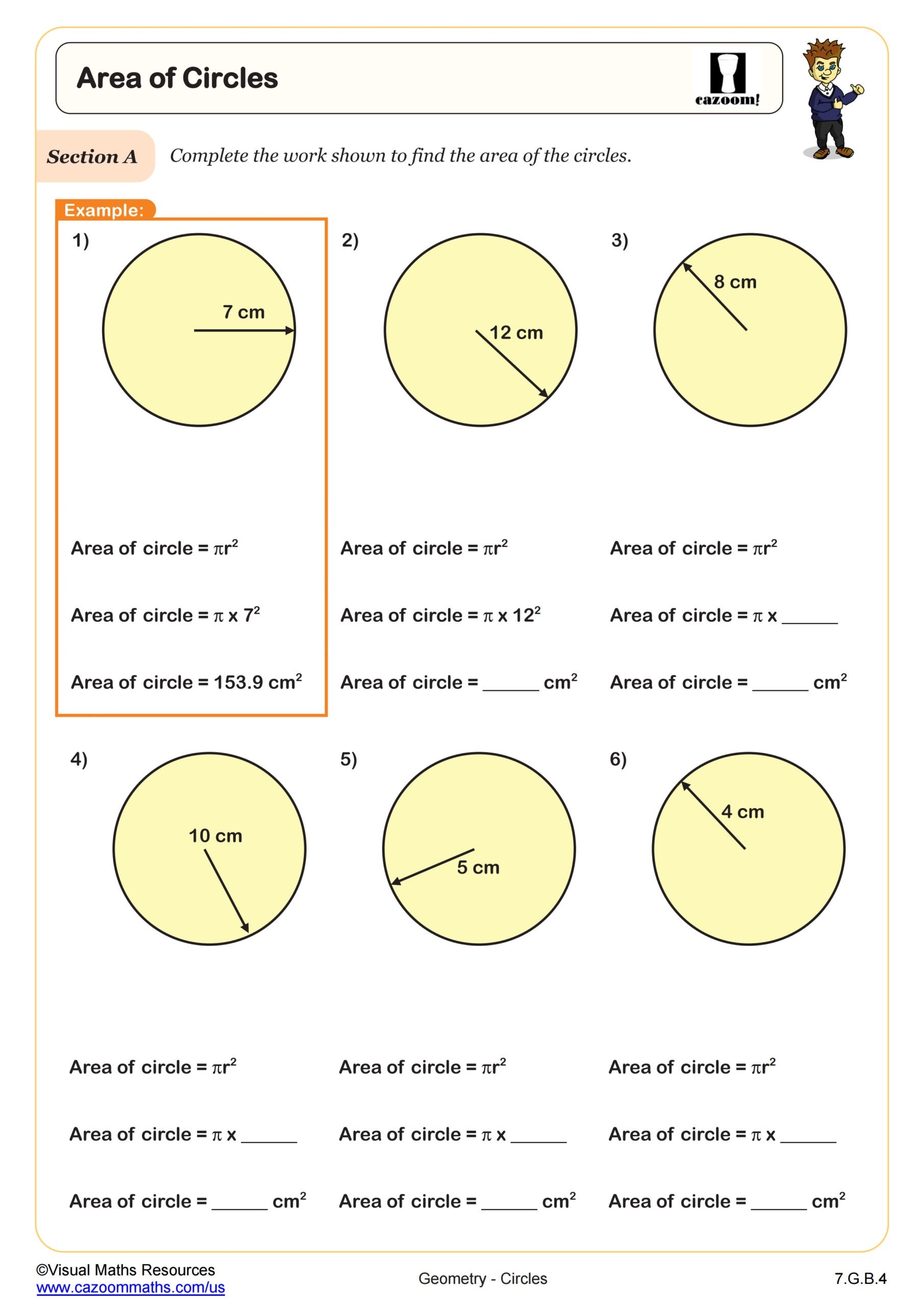 math worksheets for 7th grade