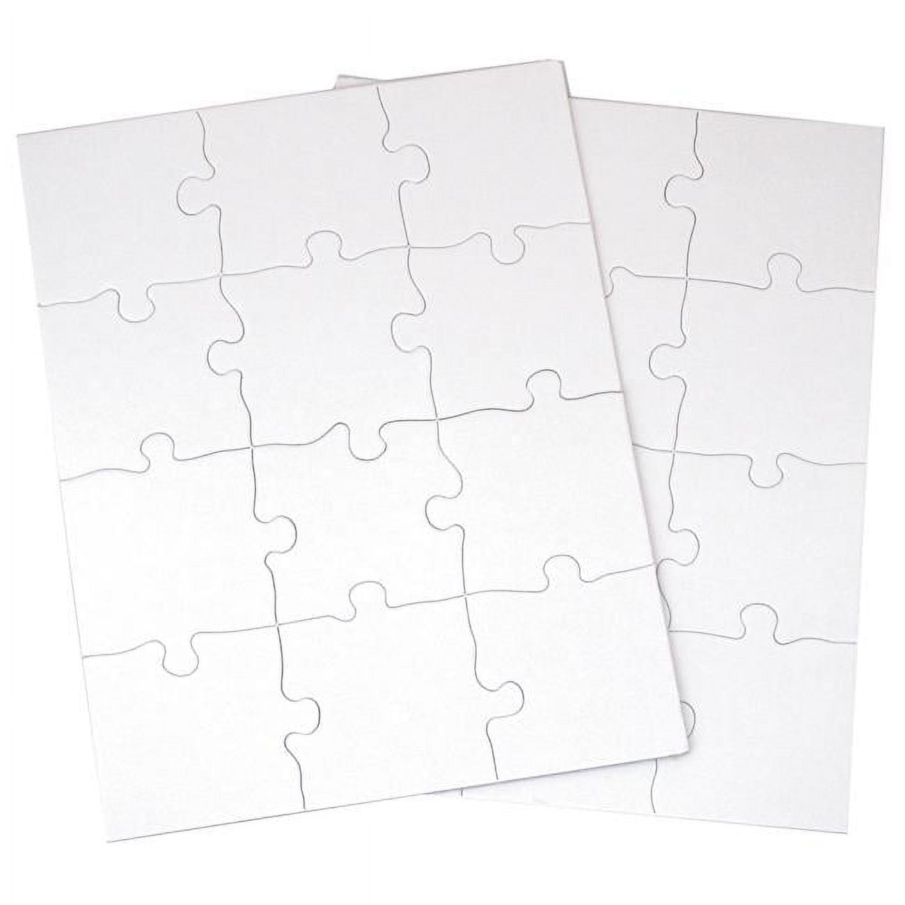8 by 11 puzzle template