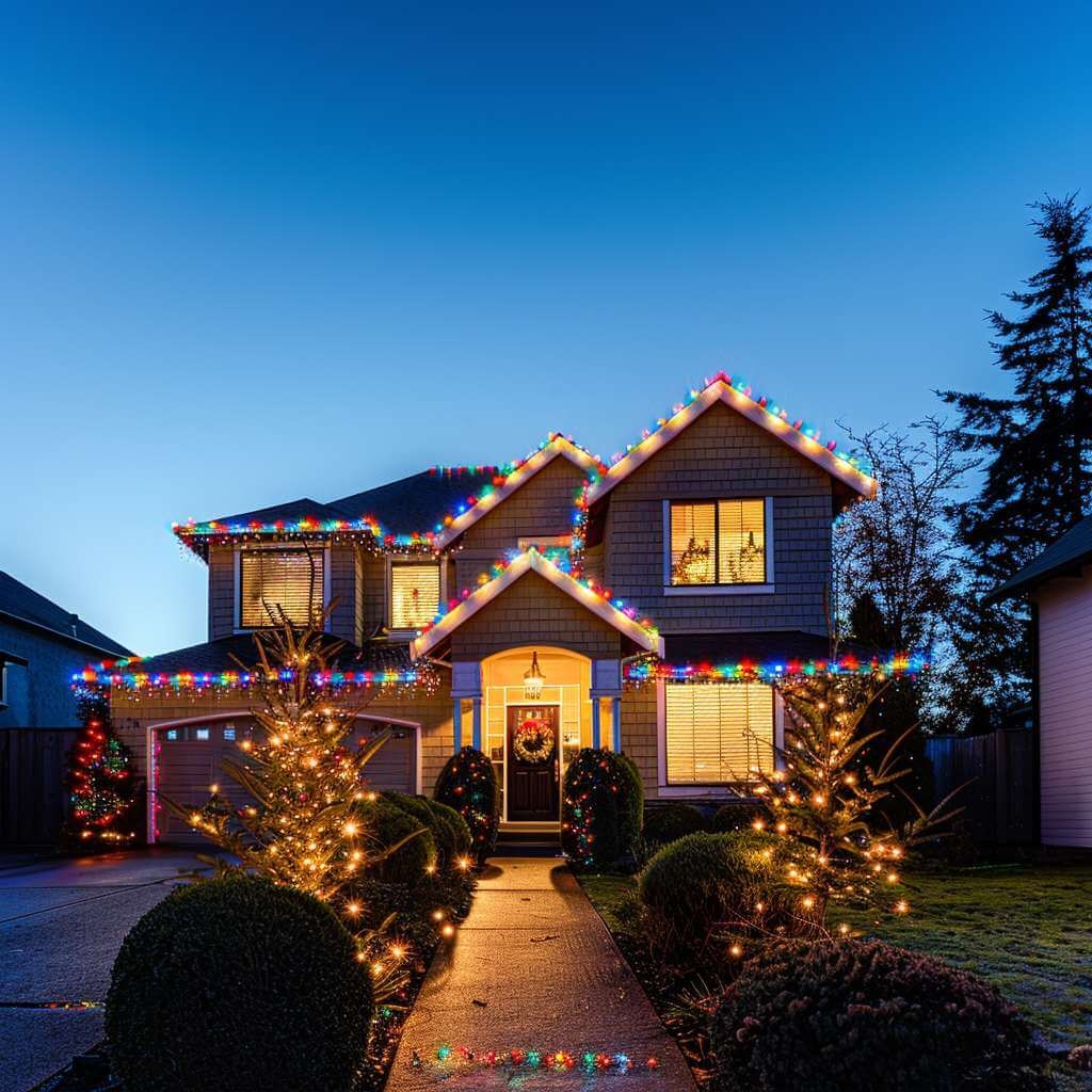 8 Outdoor Christmas Light Ideas Festive And Bright Displays