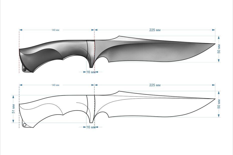 800 Knife PDF Patterns Ideas Knife Patterns Knife Knife Template