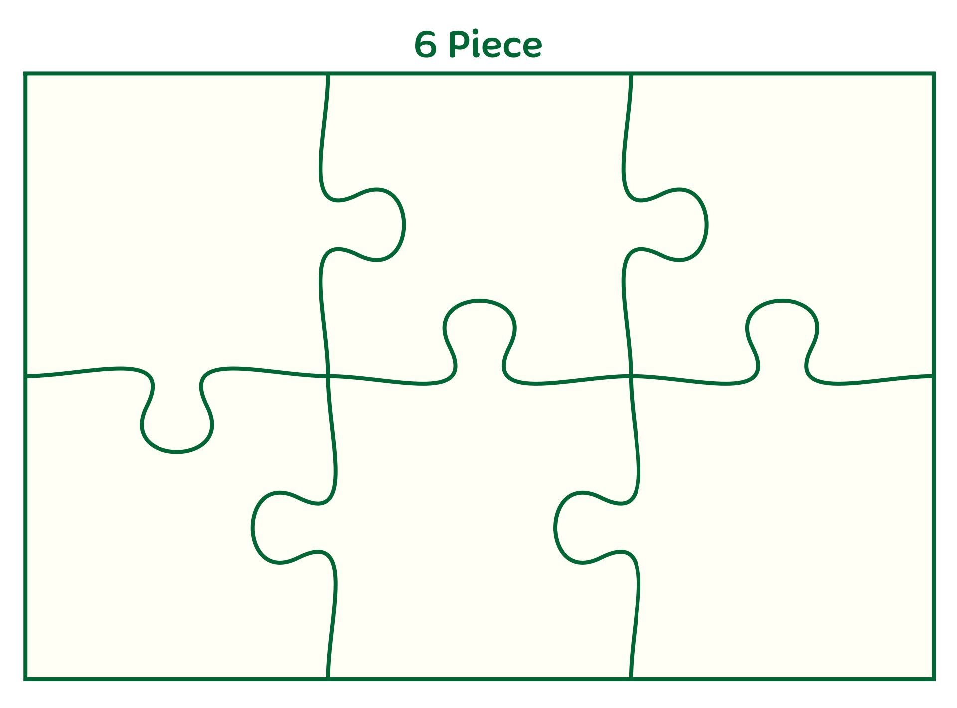 jigsaw puzzle 9 piece template