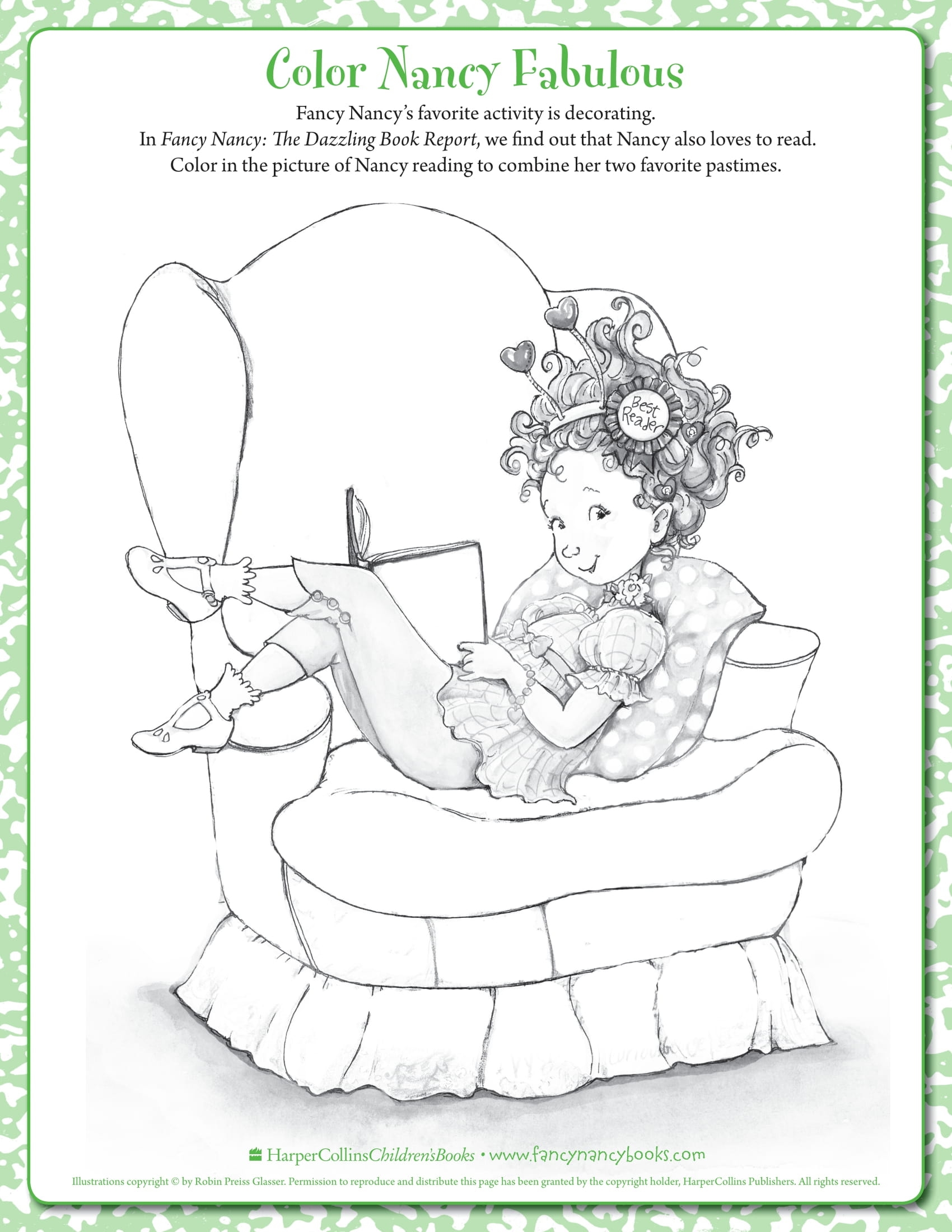nancy printable coloring disney junior fancy nancy coloring pages