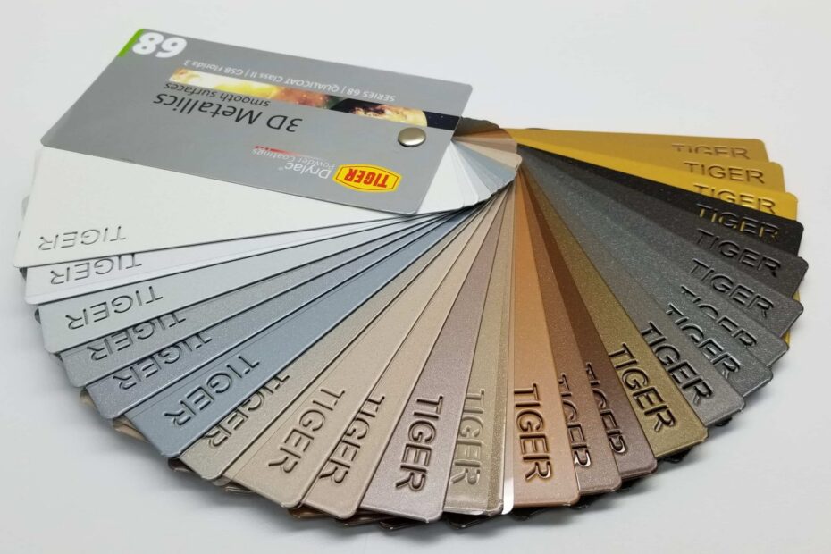 A New Dimension In Metallic Powder Coatings 3D