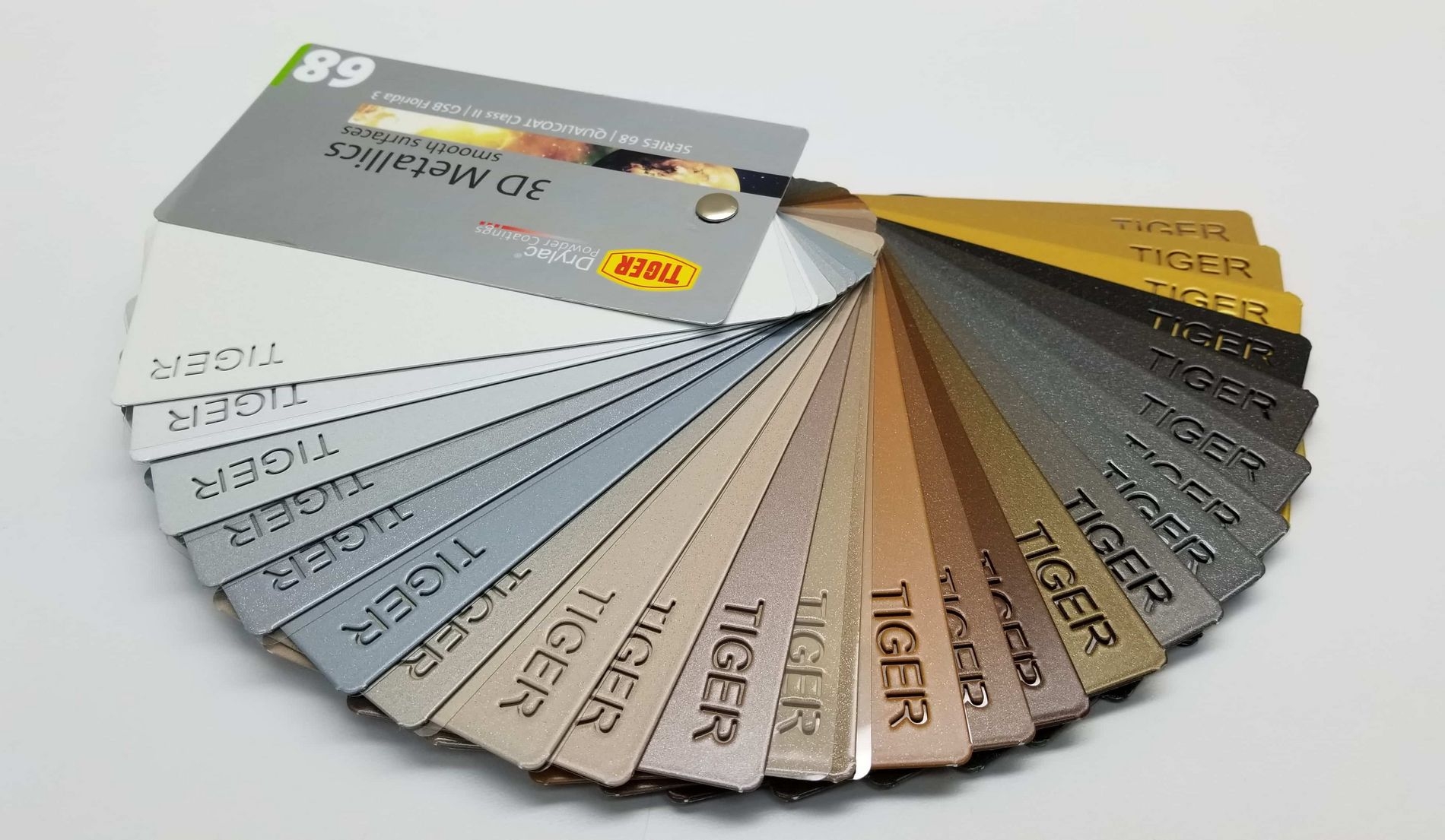 A New Dimension In Metallic Powder Coatings 3D 
