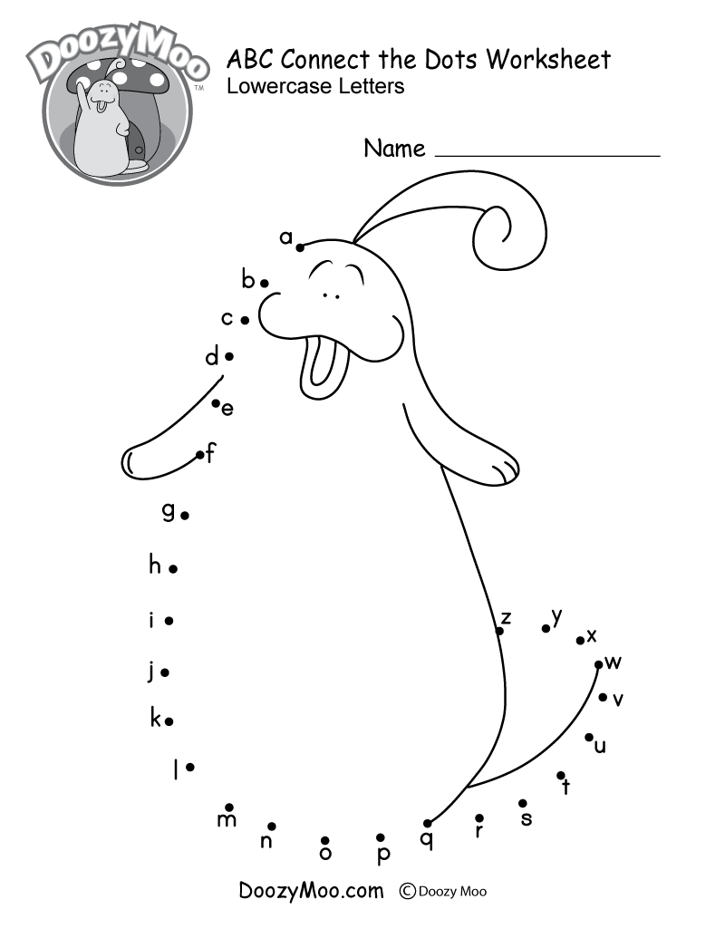 connect the dots worksheets