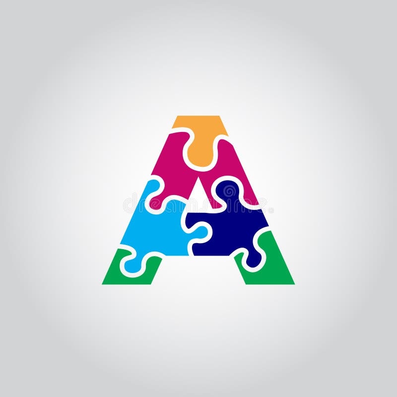 puzzle letter template