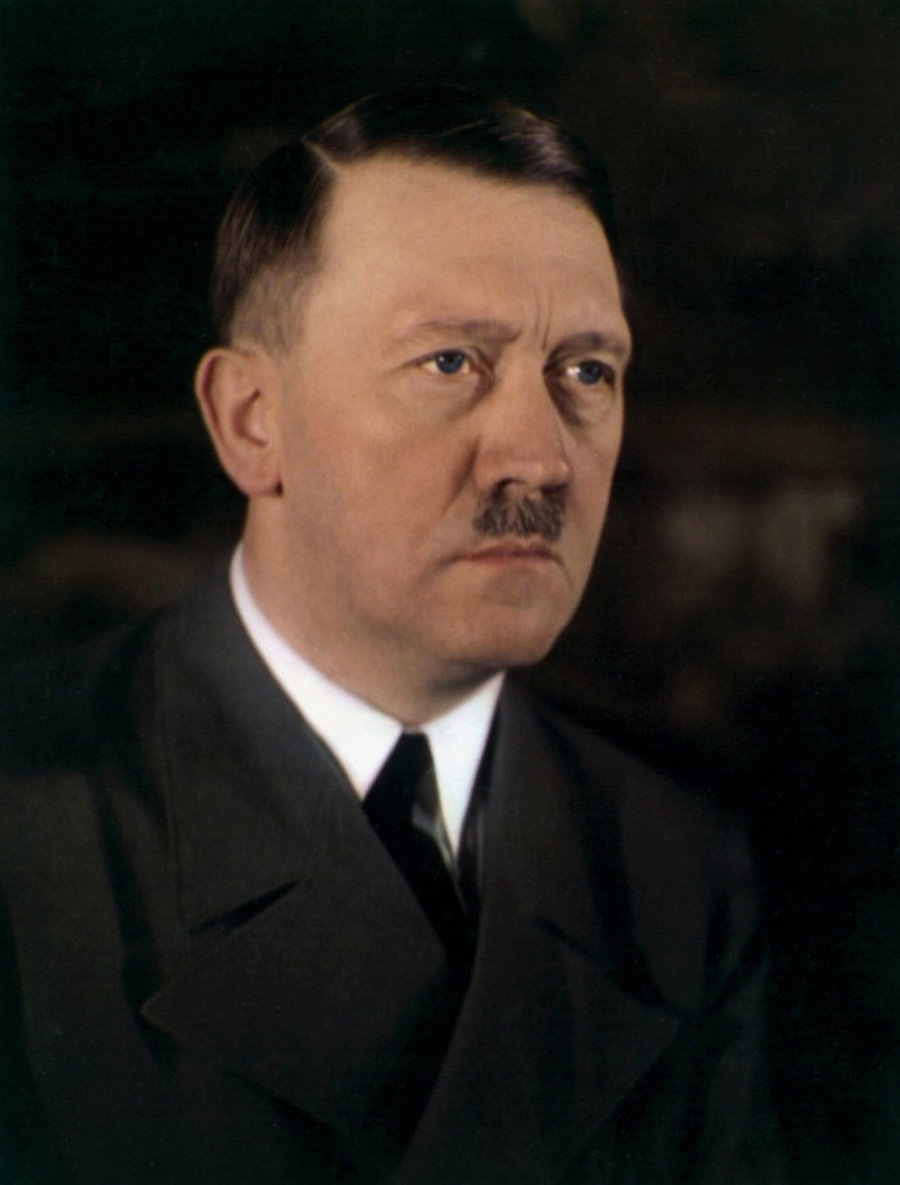 color picture of hitler