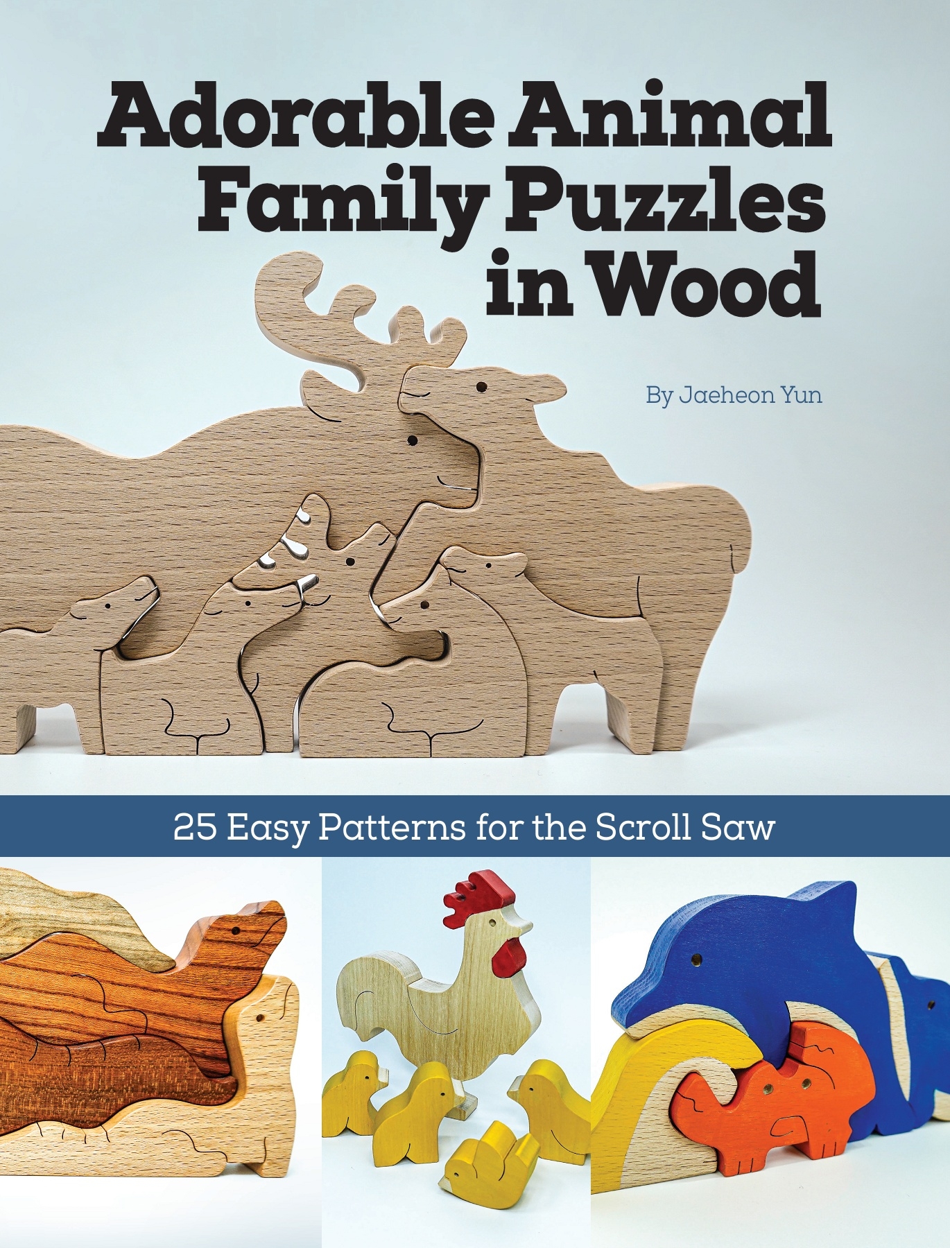 Adorable Animal Family Puzzles In Wood Fox Chapel Publishing Co 