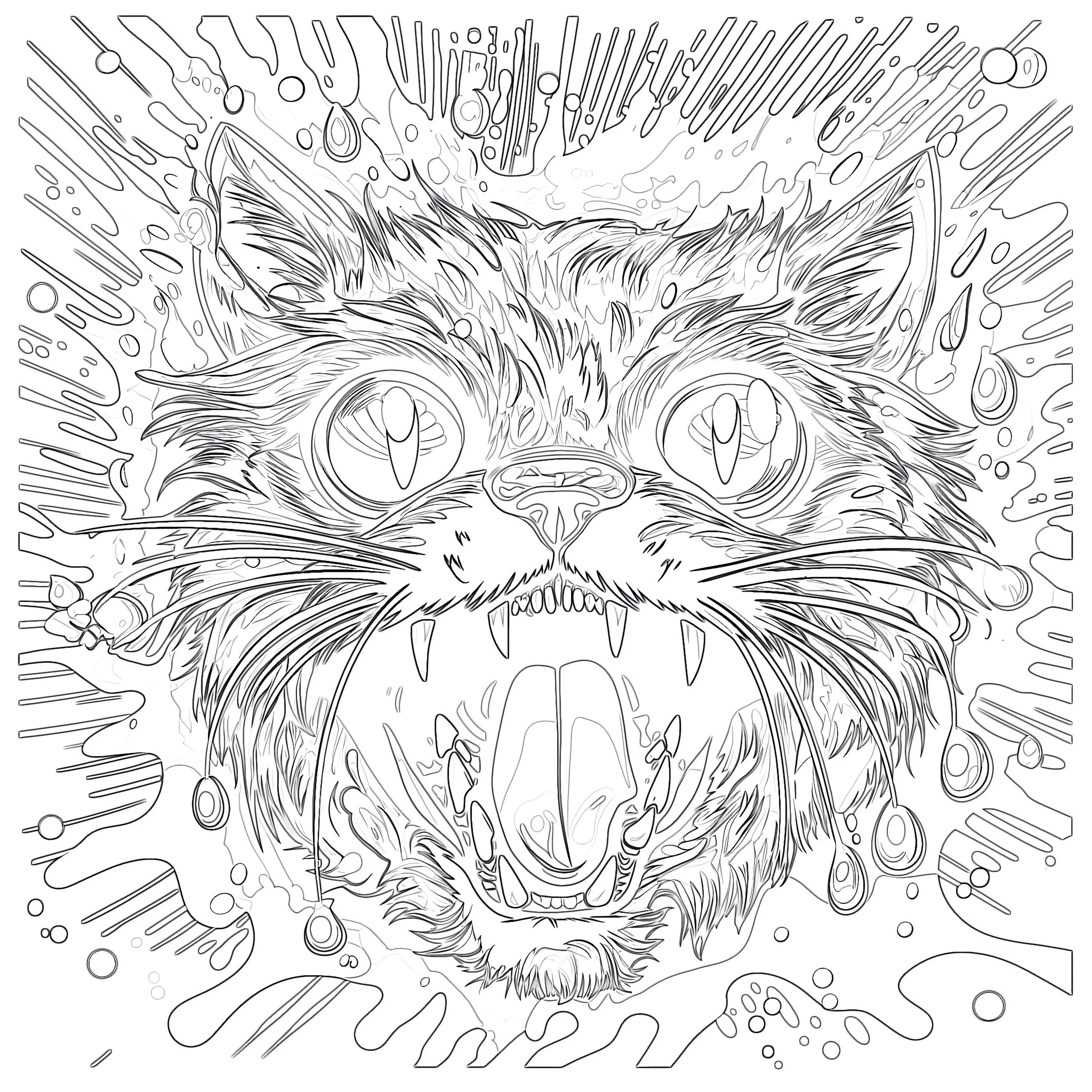 funny pictures to color