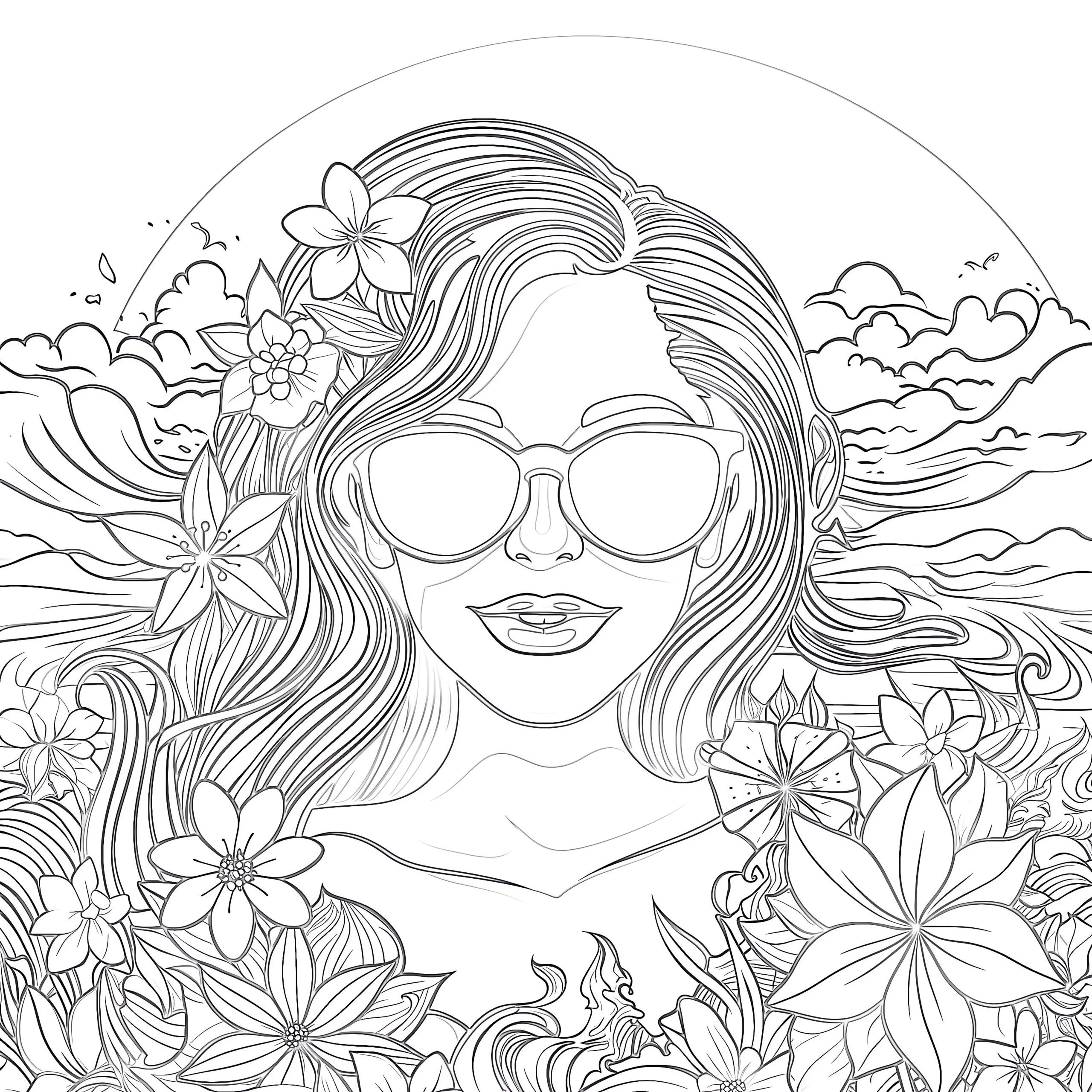 printable grown up coloring pages