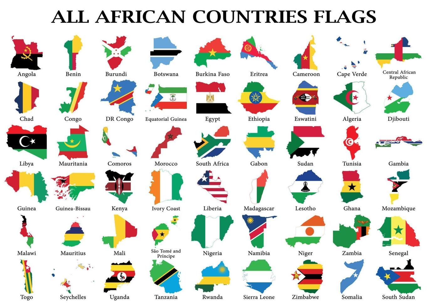 African Flags