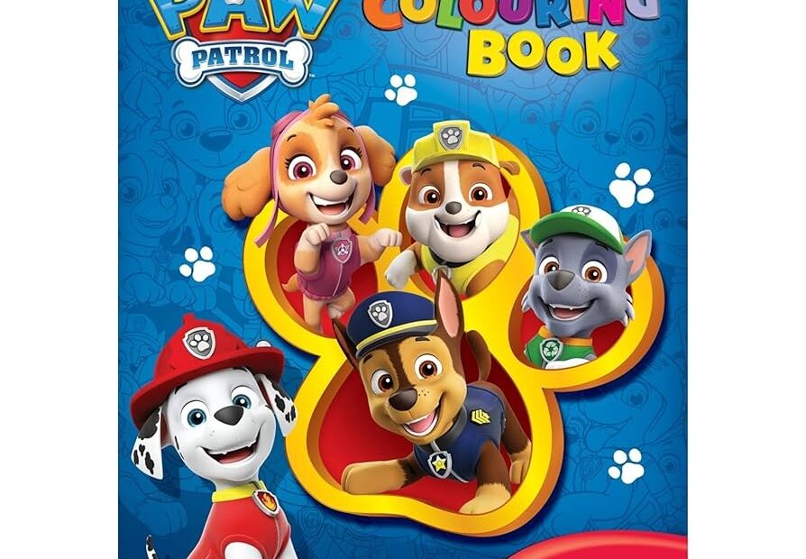 Alligator Paw Patrol Coloring Book