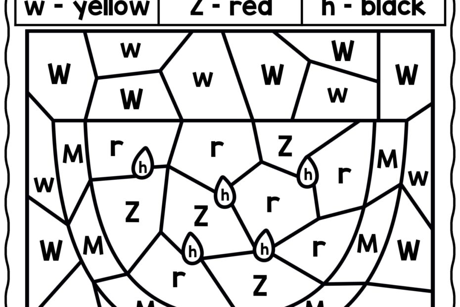 Alphabet Color By Letter