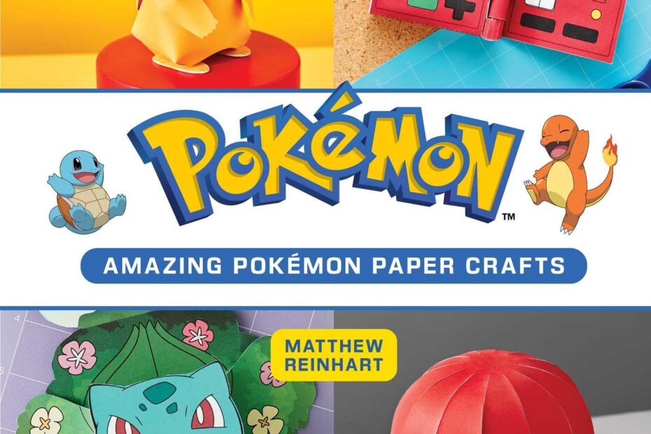 Amazing Pok mon Paper Crafts Colorful Creations Inspired By The World Of Pok mon Book