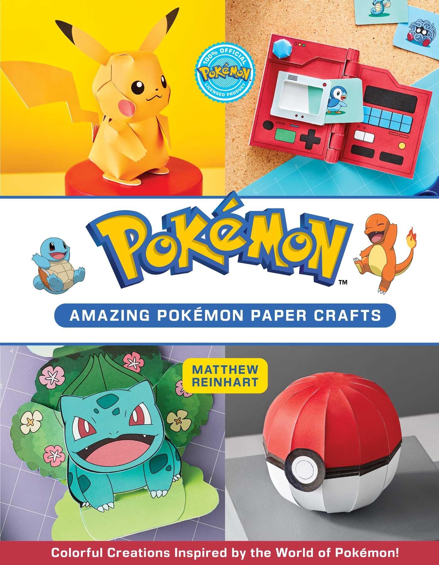 Amazing Pok mon Paper Crafts Colorful Creations Inspired By The World Of Pok mon Book 