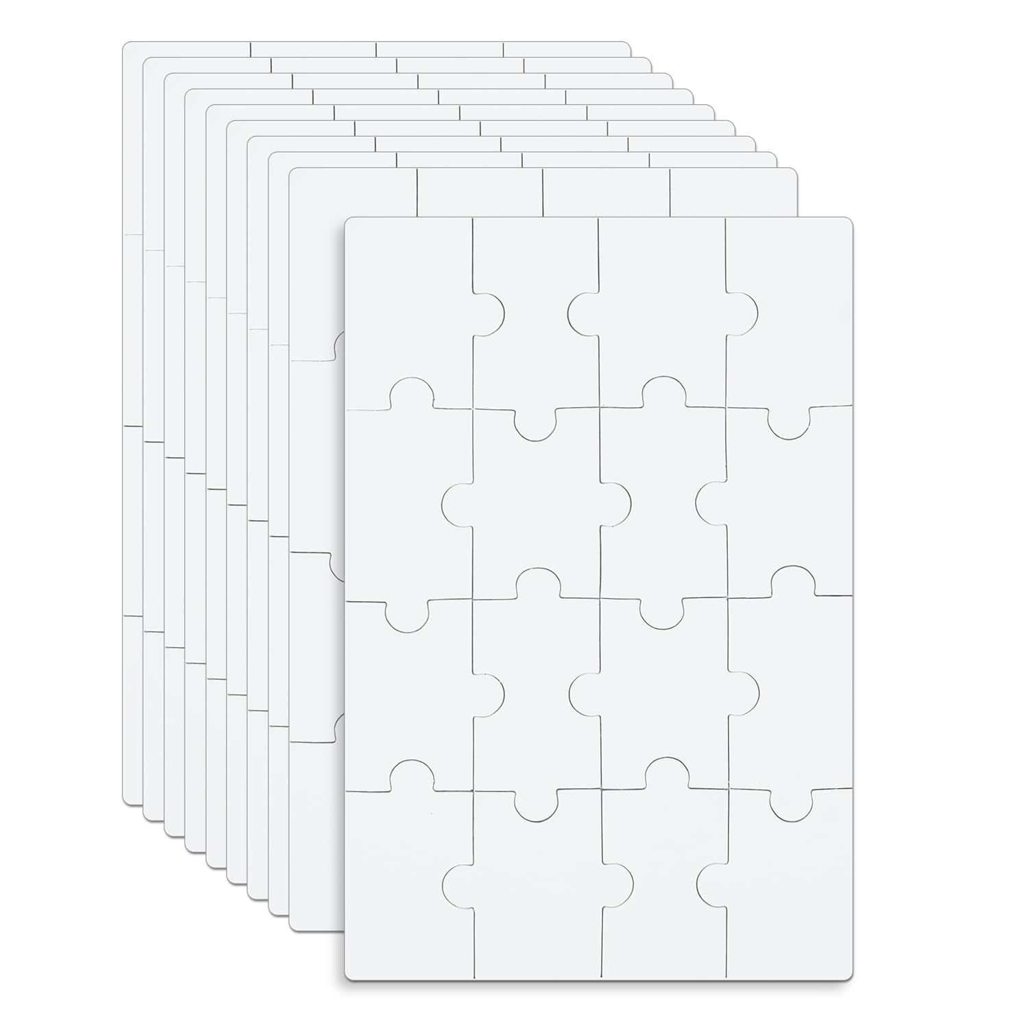 puzzle template 16 pieces