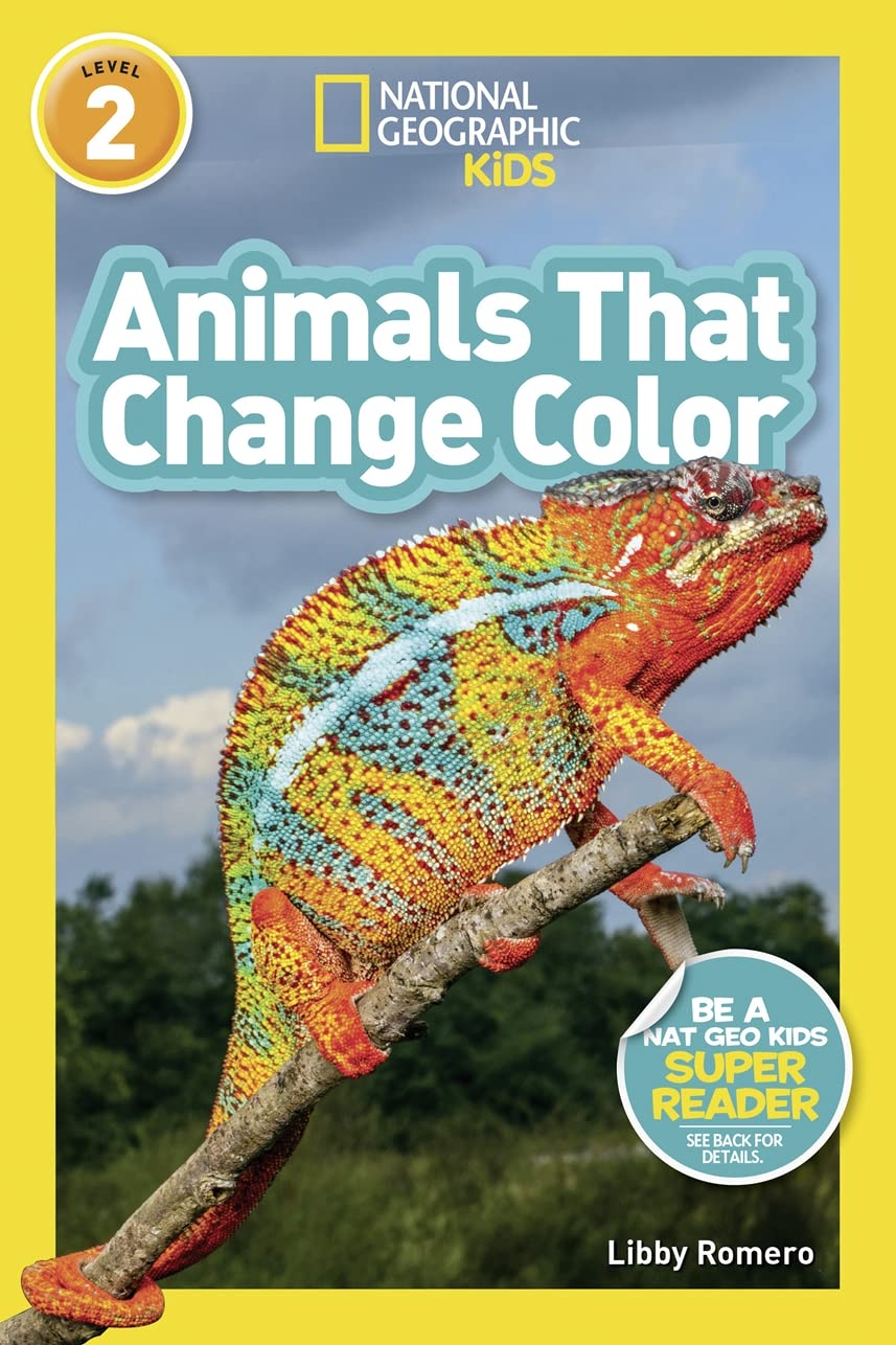 Amazon Animals That Change Color National Geographic Kids Readers Level 2 9781426337093 Romero Libby Books