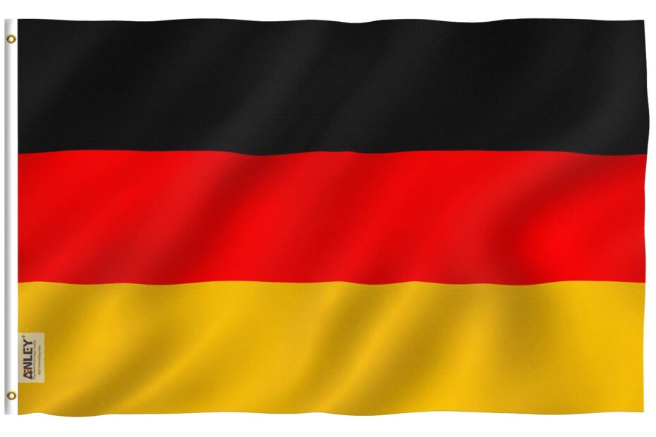 Amazon Anley Fly Breeze 3x5 Foot Germany Flag Vivid Color And Fade Proof Canvas Header And Double Stitched German Flags Polyester With Brass Grommets 3 X 5 Ft Patio Lawn U0026 Garden