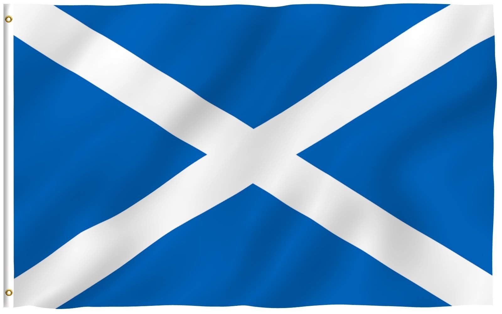 Amazon Anley Fly Breeze 3x5 Foot Scotland Flag Vivid Color And Fade Proof Canvas Header And Double Stitched Scottish National Flags 