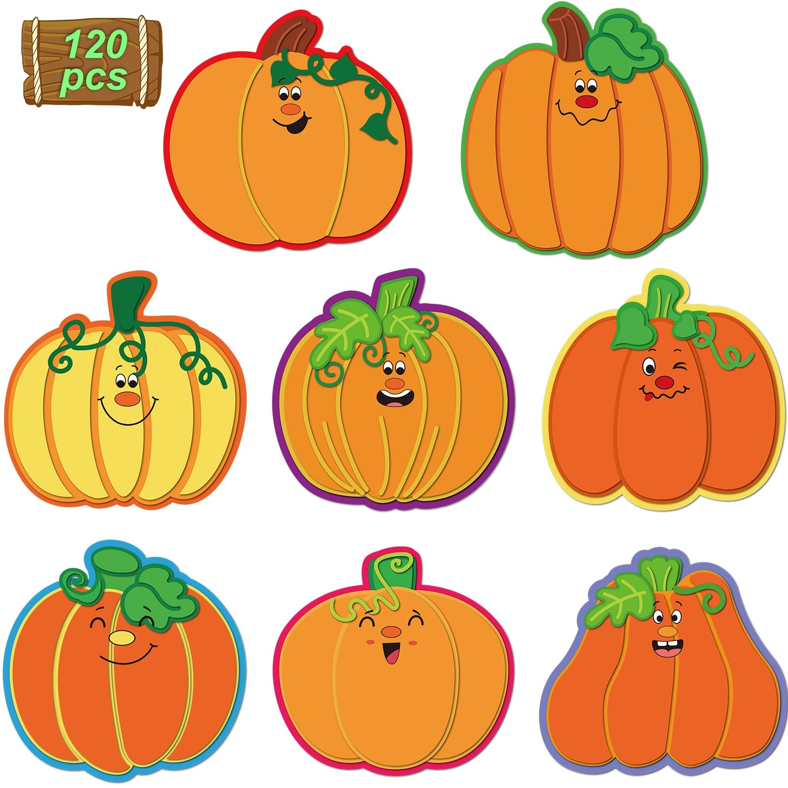 cut out pumpkins printable