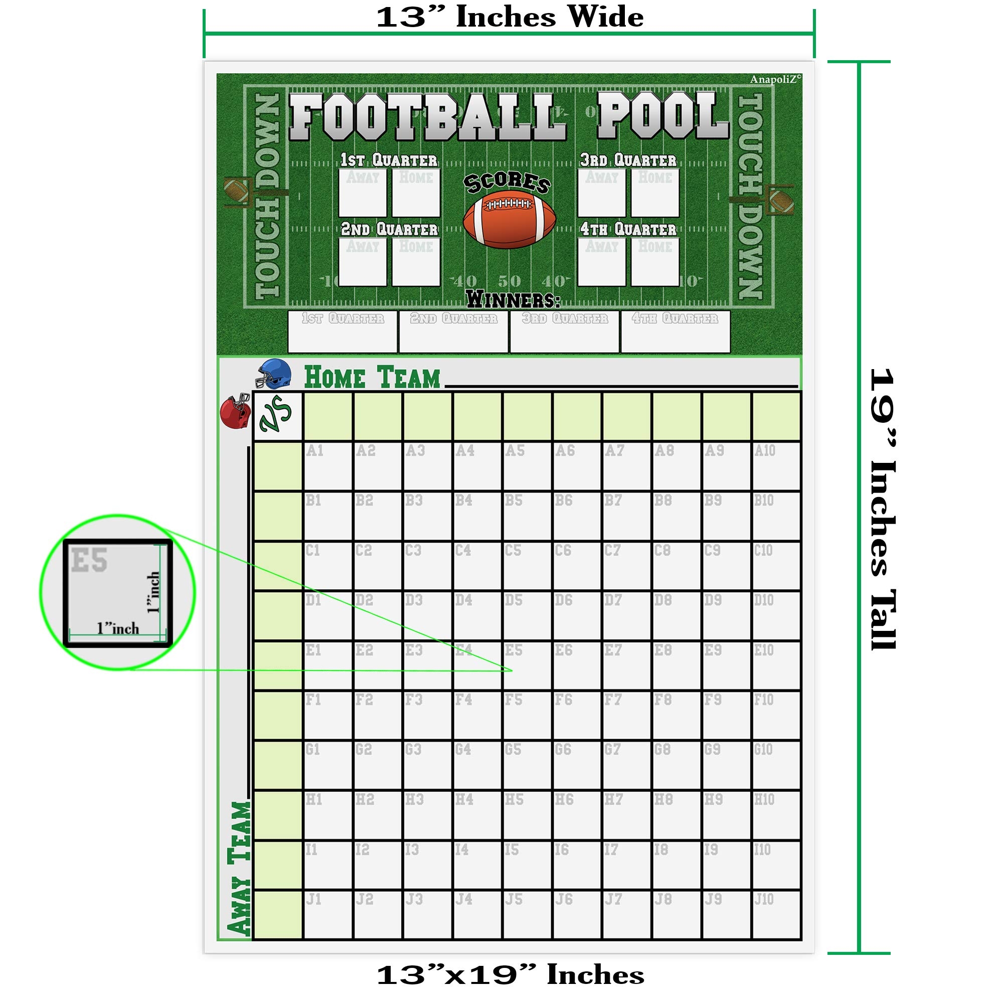 printable football pool