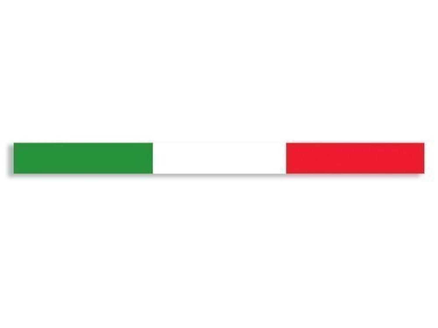 Amazon GHaynes Distributing Italy Flag Colors Thin Stripe Sticker Decal car Decal Size 5 X 7 Inch