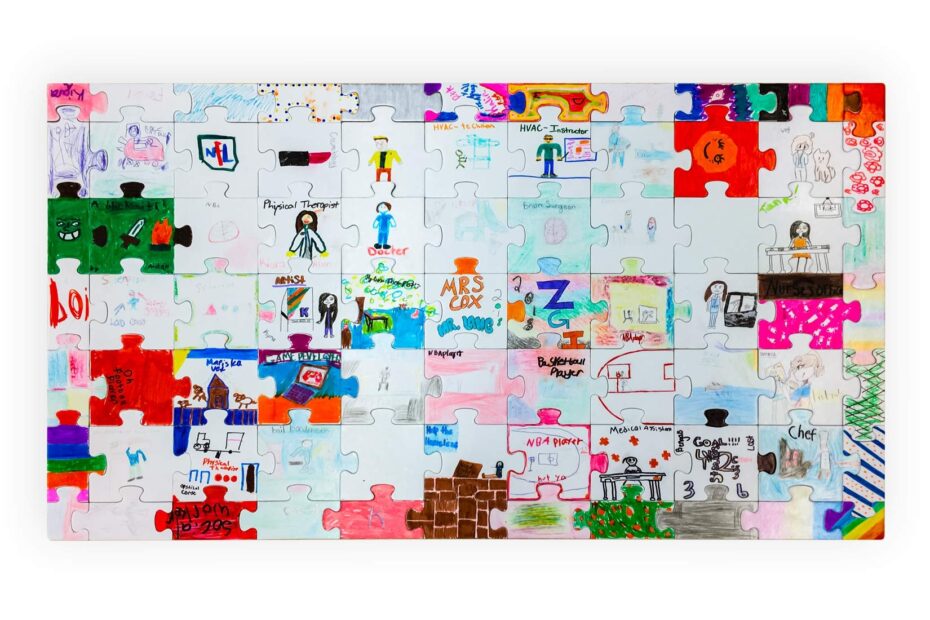 Amazon Hygloss Products Blank Community Puzzle Create A
