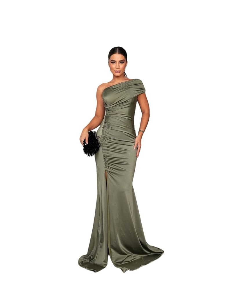 olive color dresses women's dresses