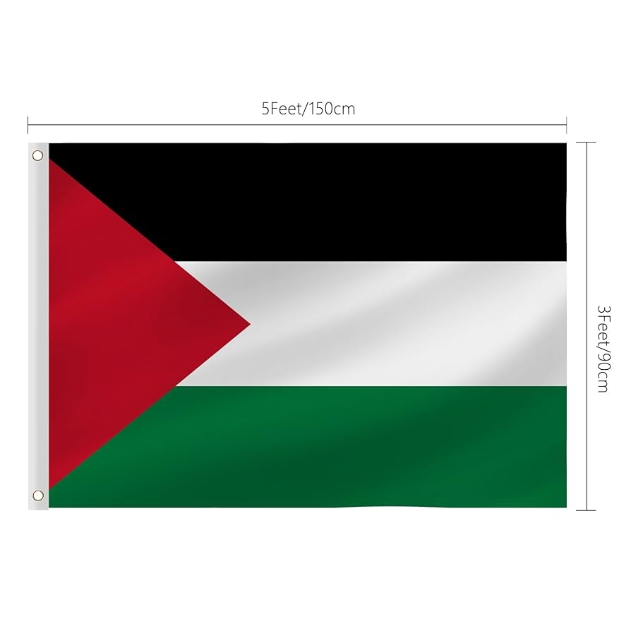 Amazon Palestine Flag Palestinian Flag Vivid Color 