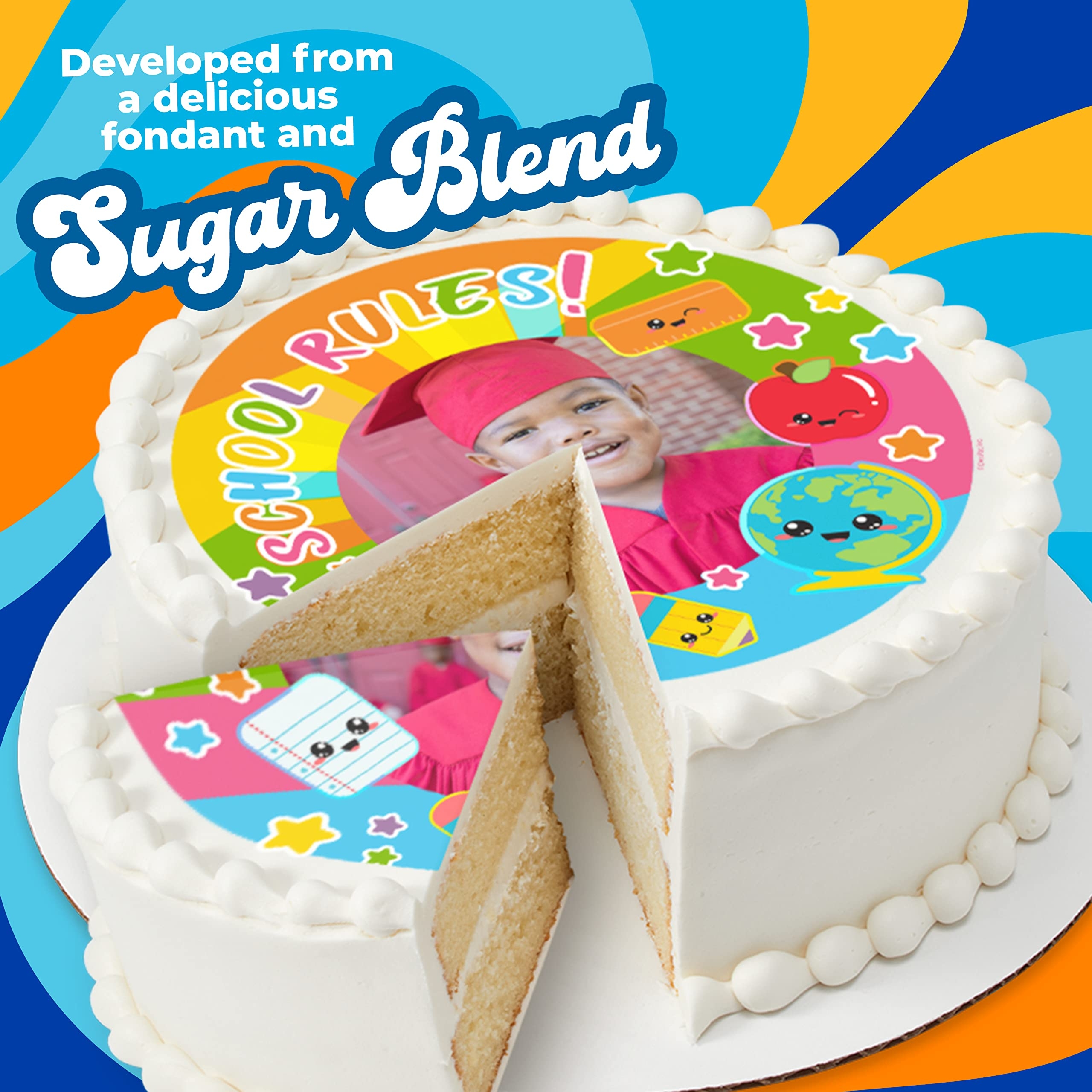 Amazon PhotoCake Premium Edible Sheets 1 4 Sheet Extended PhotoCake Edible Paper High Definition Printing Edible Frosting Sheets For Cakes 
