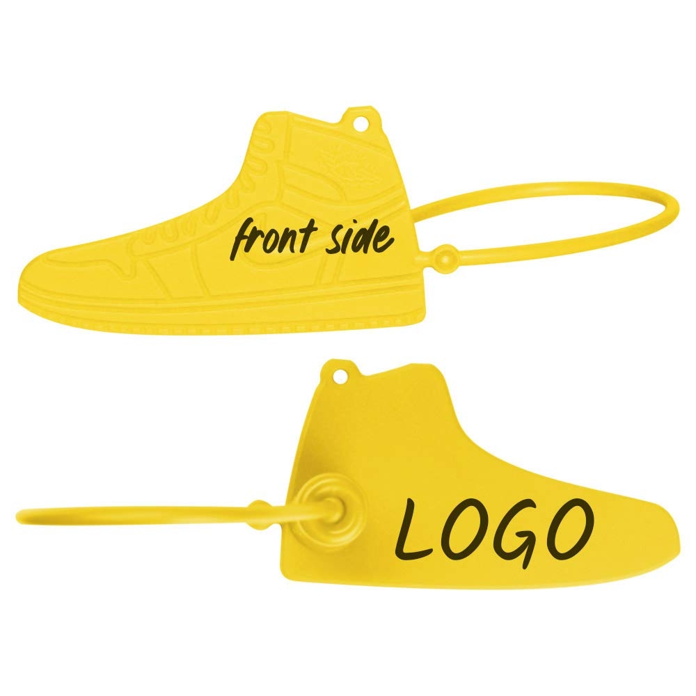 Amazon Pobsuier 100Pcs Custom Shoes Tag Off Disposable White 