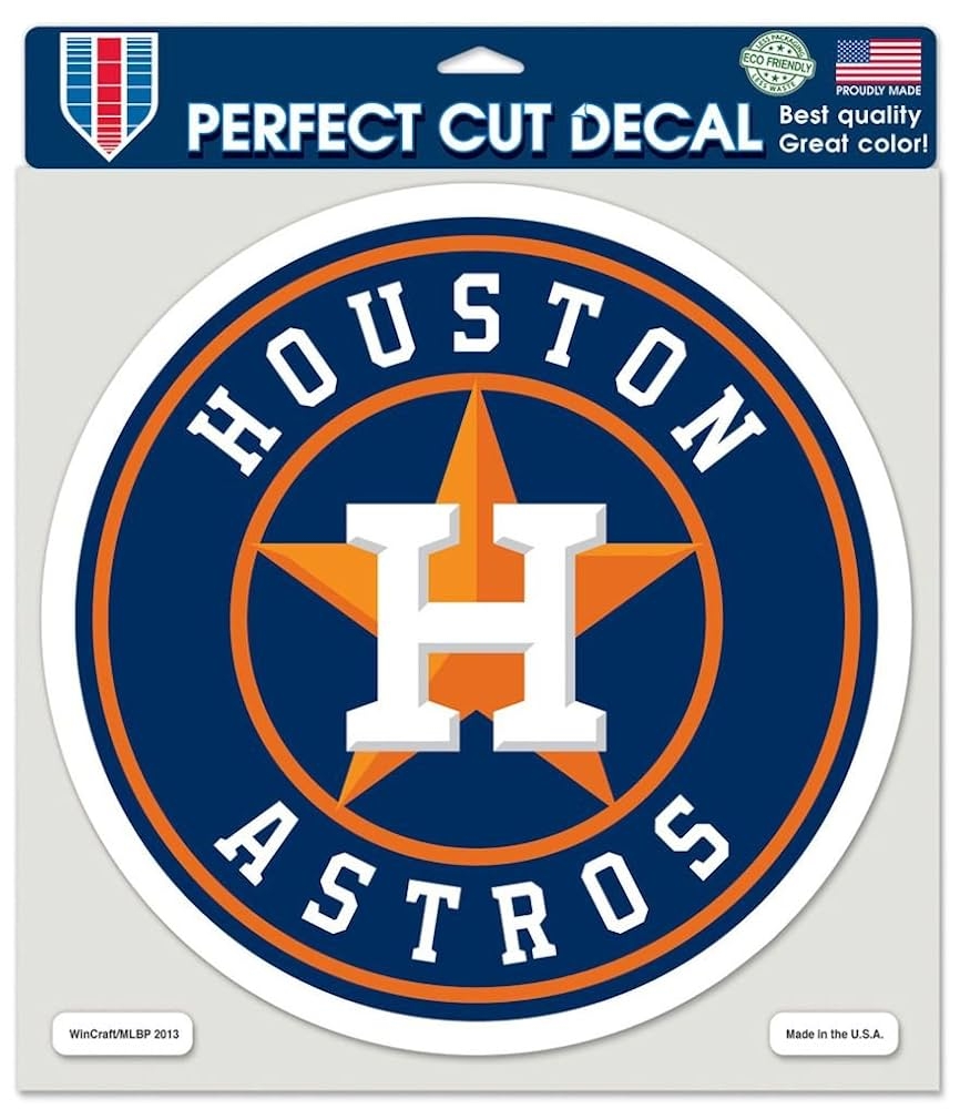 Amazon Wincraft MLB Houston Astros 79922013 Perfect Cut Color Decal 8