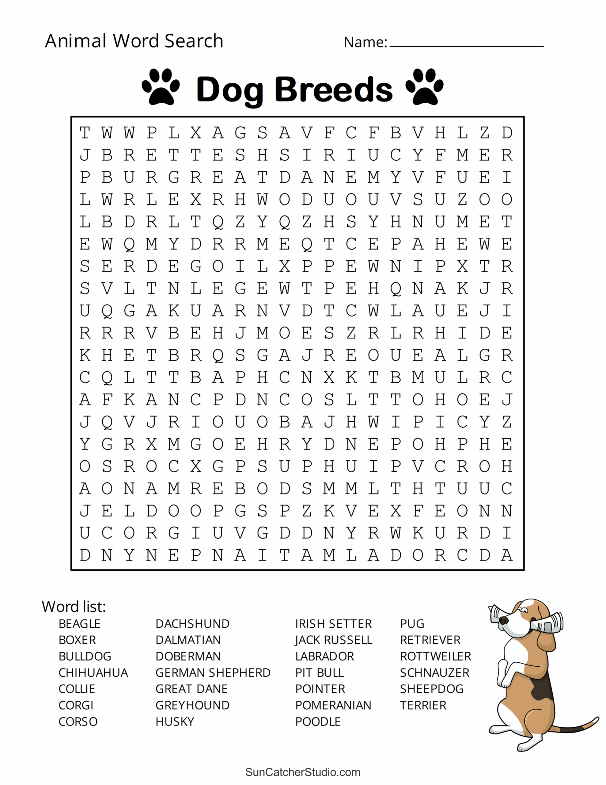 difficult large print word search printable
